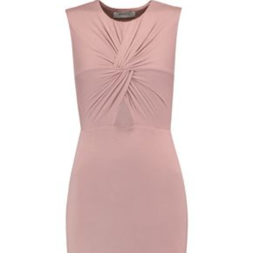 Bailey 44 Peekaboo Front Twist Midi Dress